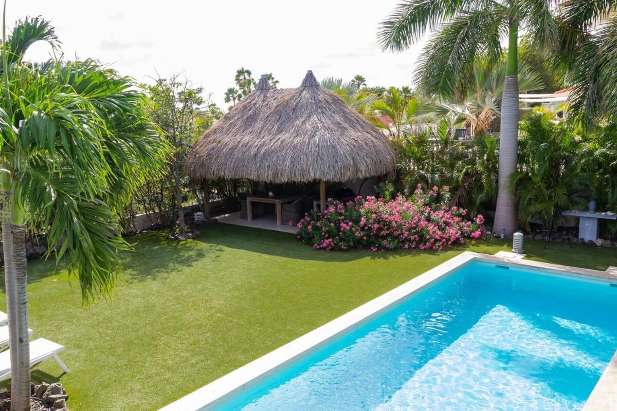 Stylish 4 Bedroom Modern Villa Design, Walking Distance From The Beach Jan Thiel Buitenkant foto